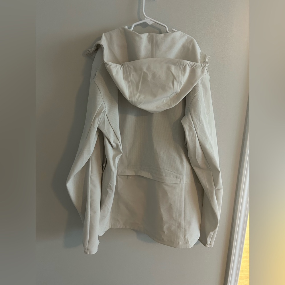 Lululemon Athletica Cream Rain Jacket
